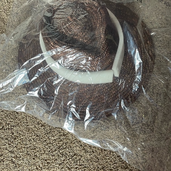 Brixton brown carmel  hat Authentic xs nwt spf 50 - Picture 5 of 8